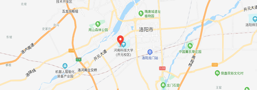 河南科技大学学校地图